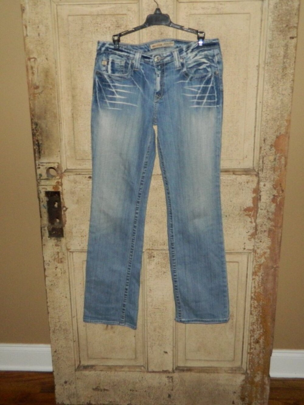 Big Star Maddie Boot Mid Rise Fit Distressed Wms 30L (K-6) - Picture 2 of 8